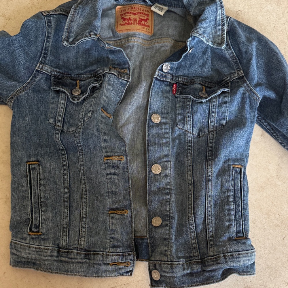 Levi's Kids Light Blue Denim Trucker Jacket